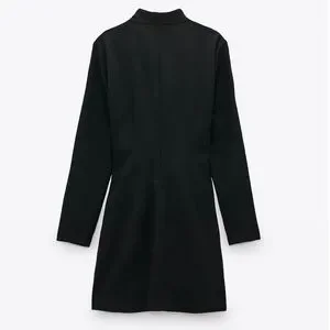 Zara Dresses Zara Black Draped Dress Small Poshmark